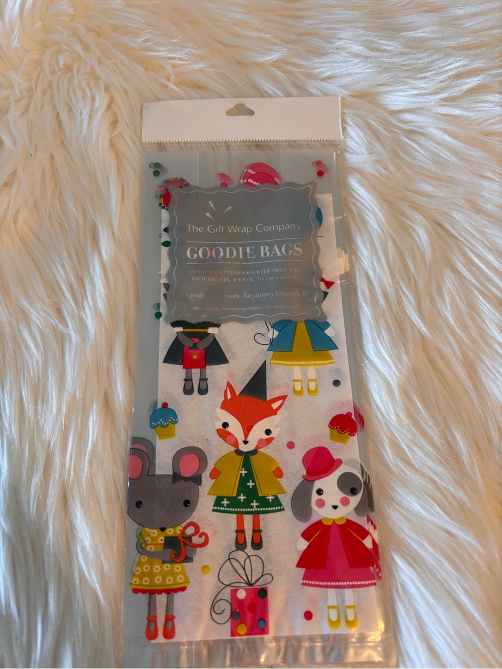 Kids Goodie Bags - Multicolor Woodland Characters